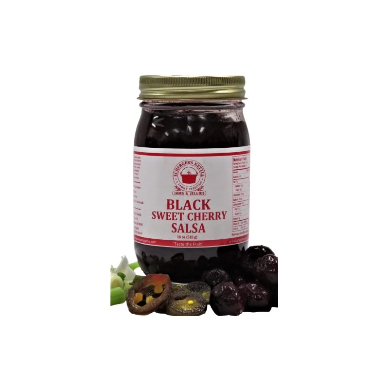 Black Sweet Cherry Salsa, 18 oz