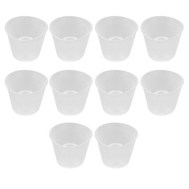 10pcs Replacement Earbud Silicone Cone Shaped Earbud Tips Set for Hearing Amplifier L