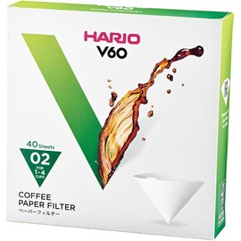hario V60 Paper 02 Unbleached 40 Sheets VCF – 02 – W