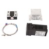 PID Temperature Controller Set K Type Thermocouple Heat Sink Relay