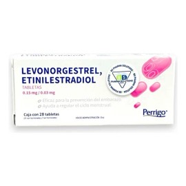 Levonorgestrel / Etinilestradiol 0.15mg/0.03 Mg C/28 Tabs