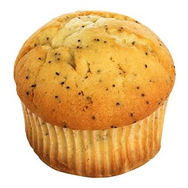 Otis Spunkmeyer Individually Wrapped Lemon Poppy Seed Muffin, 4 Ounce -- 24 per case.