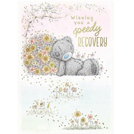 Speedy Recovery Me To You Bear Get Well Soon Greeting Card