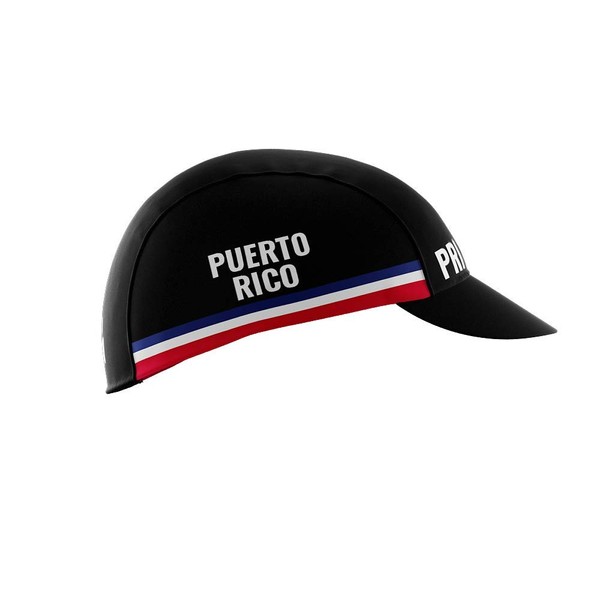Puerto Rico Black Code Bike Cycling Cap Road MTB or Running