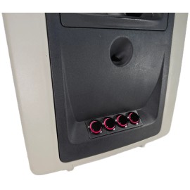 MothersPerformanceProducts.com 09-23 Ram 1500 - 5500 Overhead Aux Switch Panel [Replaces HomeLink] 4 Gang