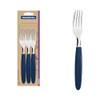 Tramontina Set Forchette Tavola Colore blu Ipanema 3 Pezzi
