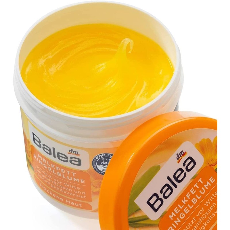 Balea Milk Fat Marigold, 250 ml, Cares for Dry, Stressed