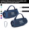 Lebakort Silicone Cover Compatible with JBL Charge 6 Portable Speaker