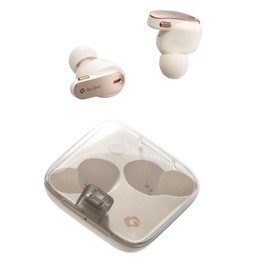 GLIDiC TW-5300 Full Wireless Earbuds, Lost & Extended Warranty Pack, Standard Model, IPX4 Splashproof, Sound Capture Function (White)