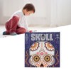 Skull Puzzle Board Game Strategy Waterproof Brain Teaser Puzzle Toy