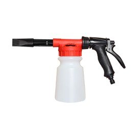 ZIMISI Car Wash Foam Gun, Foam Cannon for Garden Hose, Professional Car Wash Soap Sprayer, Snow Foam Blaster, Connects to Any Garden Hose, 6 Levels Foam Concentration (Red)