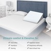Wedge Pillow with Foam Top for Sleeping,Reading and Rest, 8