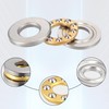 X AUTOHAUX F9-20M Thrust Ball Bearing 9x20x7mm Single Row Roller