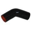 Vibrant Performance 2750 Black 45° Silicone Elbow, 2"