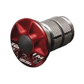 Massi CM 620 - Bicycle headset tube plug, red colour