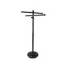 Outdoor Spa and Pool Towel Rack (Black)