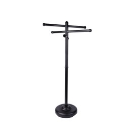 Outdoor Spa and Pool Towel Rack (Black)