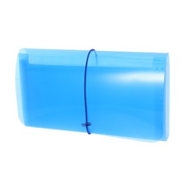 Operitacx B6 Expanding Folder Organizer 13 Pocket Transparent Document Holder for Office Bills and Receipts Portable File Storage for Easy Categorization and Management