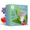 GE Grow LED Light Bulb, PAR38 Flood Light, Indoor LED
