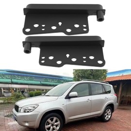 EMSea 1 Pair Car Double DIN Installation Dash Kit Compatible with Toyota RAV4 2005-2010 Compatible with 4runner 2004-2006 3.9x3.1x0.4Inch Black