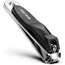 BEZOX Safe Baby Nail Clippers, Small Jaw Kids Nail Clipper Trimmers for Infants, Child and Toddlers, Precision Nail Grooming Tool for Tiny Fingers and Toes - Black