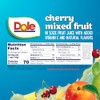 Dole Fruit Bowls Cherry Mixed Fruit in 100% Juice Snacks,