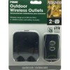 Prime Outdoor Wireless Remote 2 Outlets 80ft Range Exterior Light