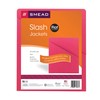 Smead Slash/Jacket, Letter, 11 Point, Red, 25 Per Pack (75433)