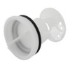 Genuine Beko Washing Machine Drain Pump Filter White Replacement Part
