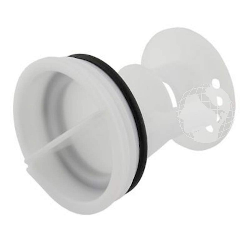 Genuine Beko Washing Machine Drain Pump Filter White Replacement Part