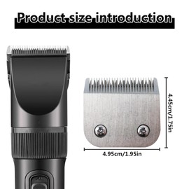 2025 Version 10# Detachable Pet Dog Grooming Blades,for Andis Model Detachable Blade Clippers Versa,AGC, AGP, AGRC, AGCL, AGR Plus, AGRV, DBLC, MBG, SMC - 1/16-Inch 1.5MM Cut Length