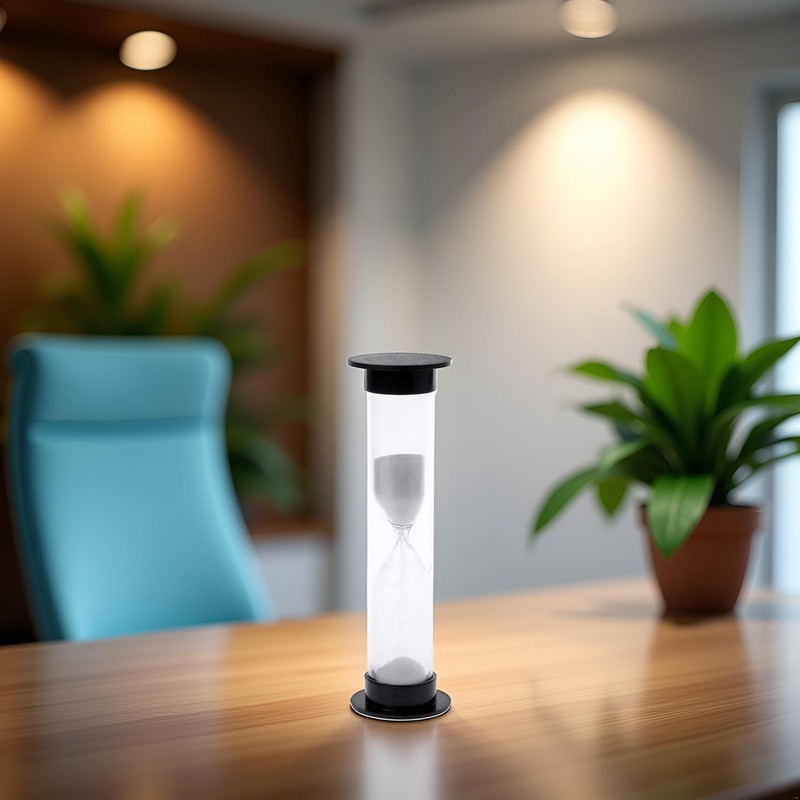 60 Seconds 1 Minute New White Mini Sandglass Hourglass Sand