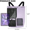 lifwimner Mesh Beach Backpack with Wet Pocket Drawstring Pool Bag