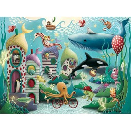 Ravensburger Underwater Wonders 100 Piece Jigsaw Puzzle with Extra Large Pieces for Kids Age 6 Years & Up