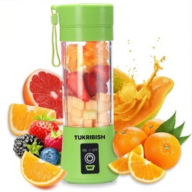 Tukribish Portable Blender, Personal Blender for shakes and smoothies parent (Green)