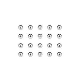 uxcell 2mm Bearing Balls 304 Stainless Steel G100 Precision Balls 50pcs