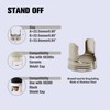 24pcs Plasma Cutting Consumables Nozzles Electrodes Protective Caps Swirl Rings