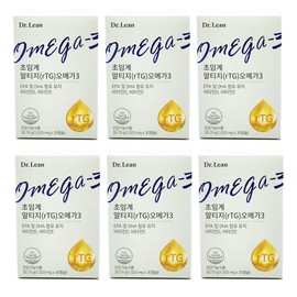 Dr.Lin Supercritical Altige Omega 3 30 capsules x 6 boxes / 닥터린 초임계 알티지 오메가3 30캡슐 x 6박스