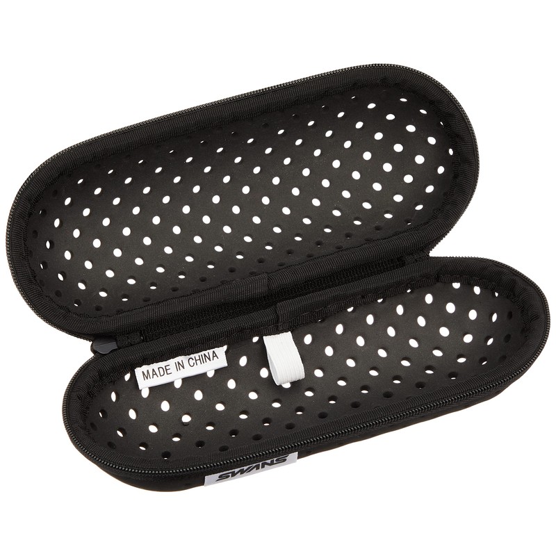 Swans SA-141 M BK Swim Goggles Case, Black, Protective Case,