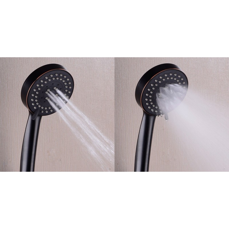 5 Function Handheld Shower Head - High Pressure Bath Spa