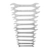 11Pcs Dual Open End Spanner Set Anti Rust High Hardness