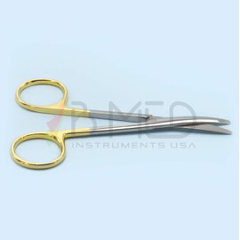 TC Blepharoplasty Scissors 4.5" Curved