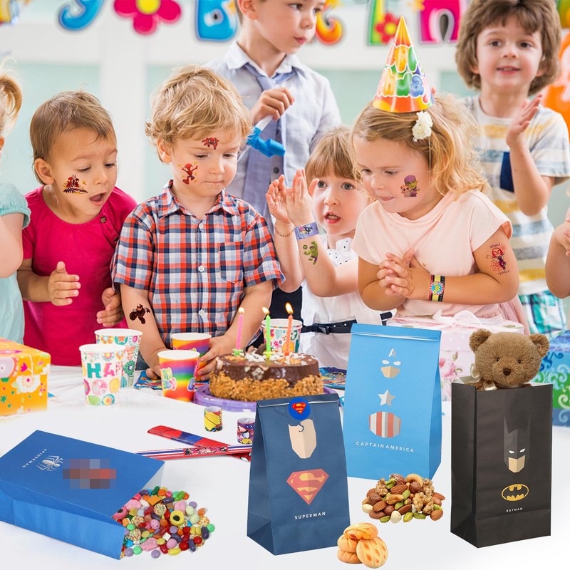 JETOP Superhero Party Bags Fillers for Kids, 40 Pcs Party