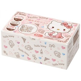 スケーター(Skater) 不織布 マスク 三層構造 子供 女性用 増量 箱入り ハローキティ 30枚 MSKP30-A