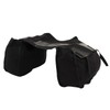 Bicycle Bike Rear Seat Carrier Bag Canvas Cycling Double Bags