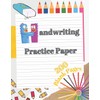 Handwriting practice paper: 200 Blank lined Pages With Dotted Middle
