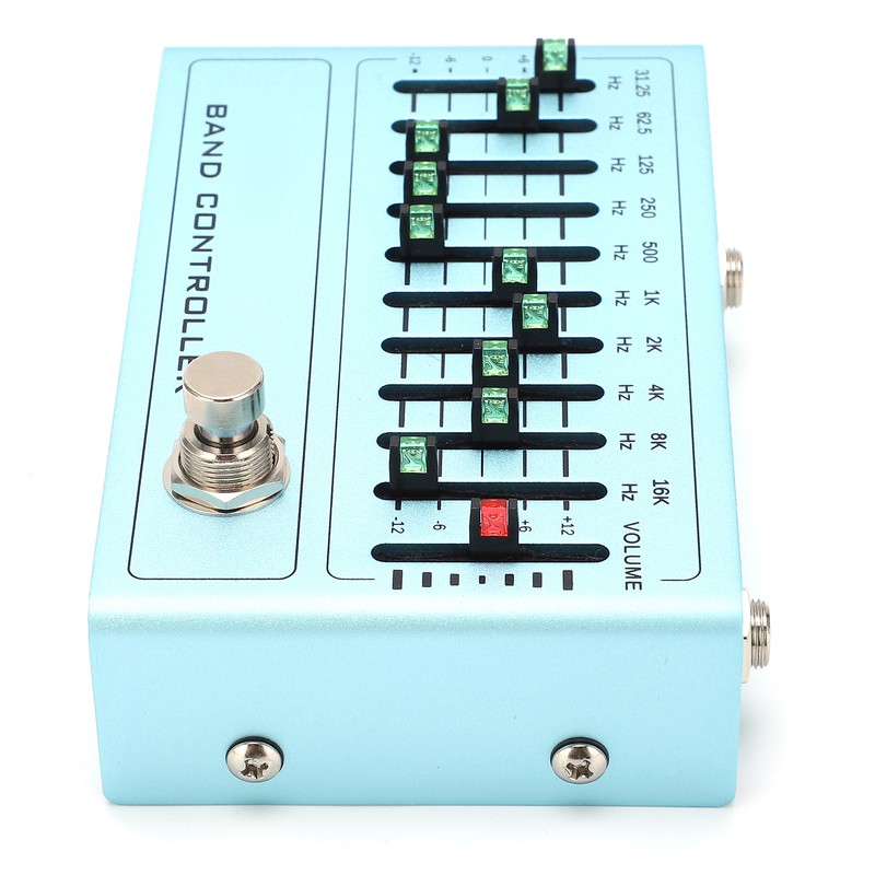 Sound Equalizer 10 Band EQ Pedal Guitar Bass Tuning Accessories
