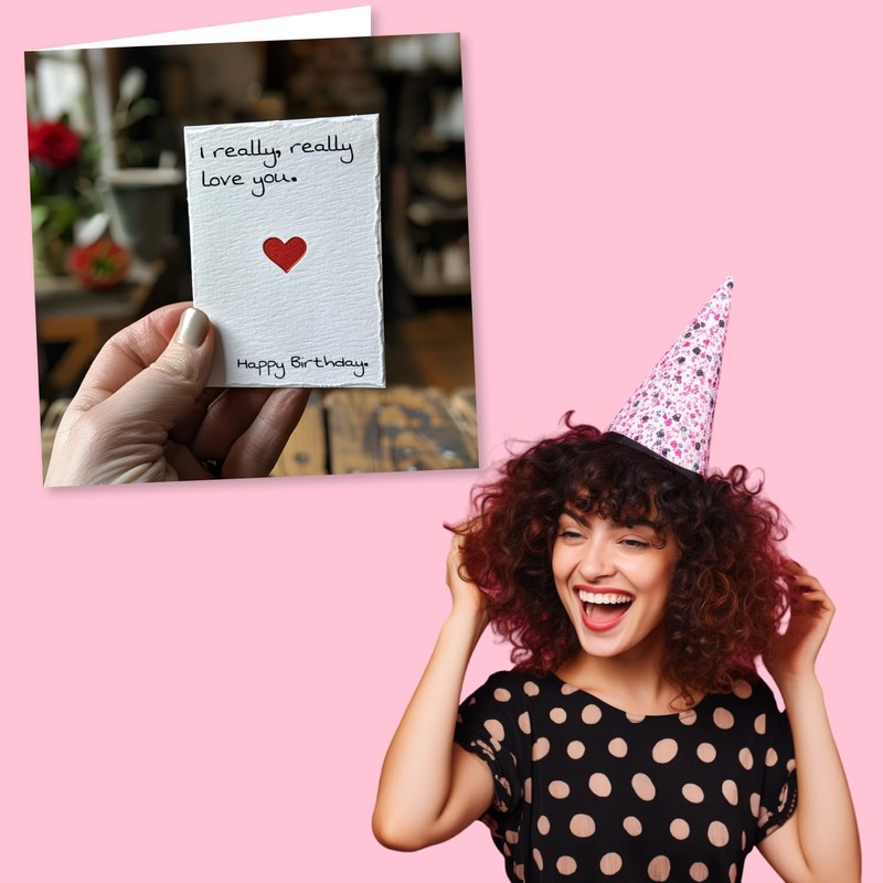 Happy Birthday Card For Your Other Half - I Really