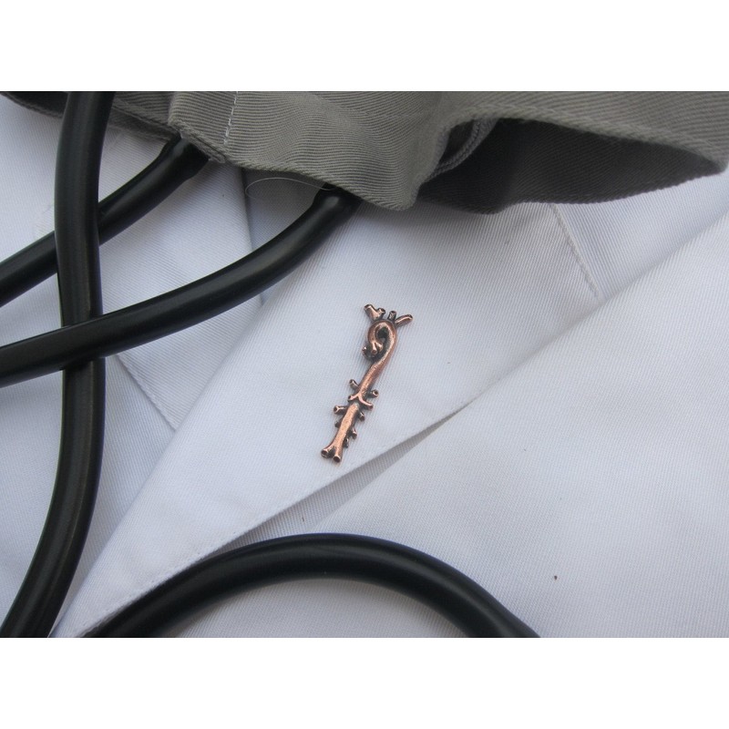 Jim Clift Design Aorta Copper Lapel Pin - 1 Count