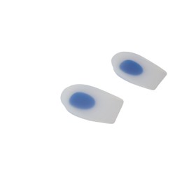 Pro11 blaue Silikon-Einlegesohlen für Fersenschmerzen